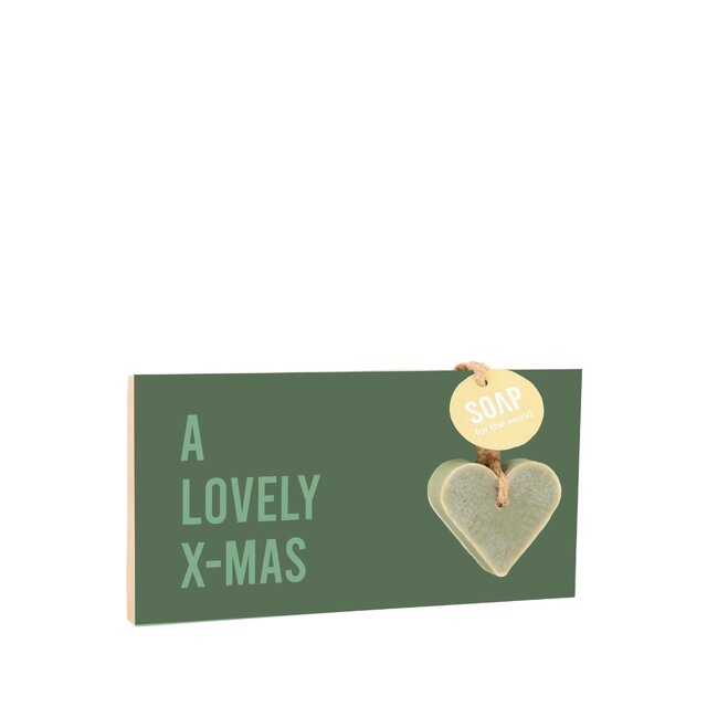 Tegeltje - A lovely X-Mas - per 6