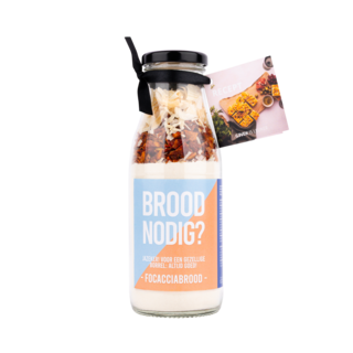 PRIMERA - Broodnodig - DIY Foccacia brood in fles - per 6