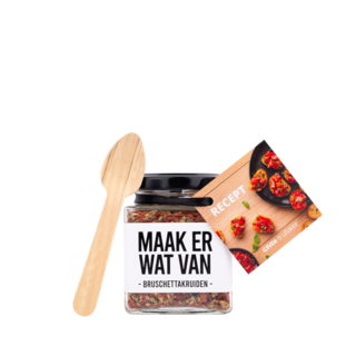 PRIMERA - Maak er wat van - Bruschetta kruiden met lepel - per 6