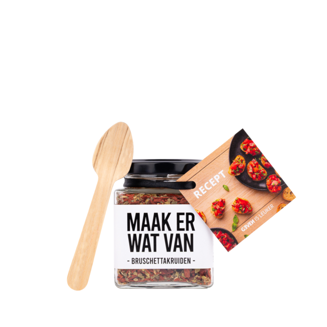 PRIMERA - Maak er wat van - Bruschetta kruiden met lepel - per 6