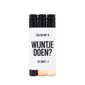 PRIMERA - 3 wijntubes - Zullen we een wijntje doen - per 6