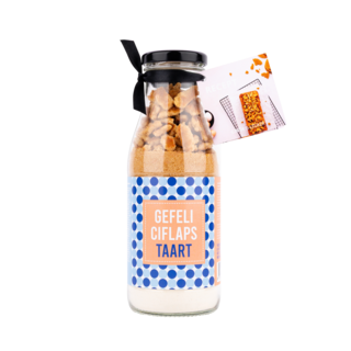 PRIMERA - Bakfles 500 ml - Stroopwafelcake - Gefeliciflaps-TAART! - per 6