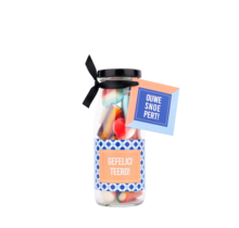 PPL - Snoepflesje 250 ml - Gefeliciteerd! Ouwe snoepert! - per 6