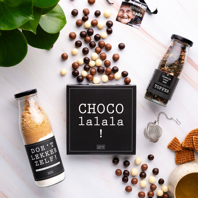 Chocolalala - chocola  in cadeau-doosje - per 6