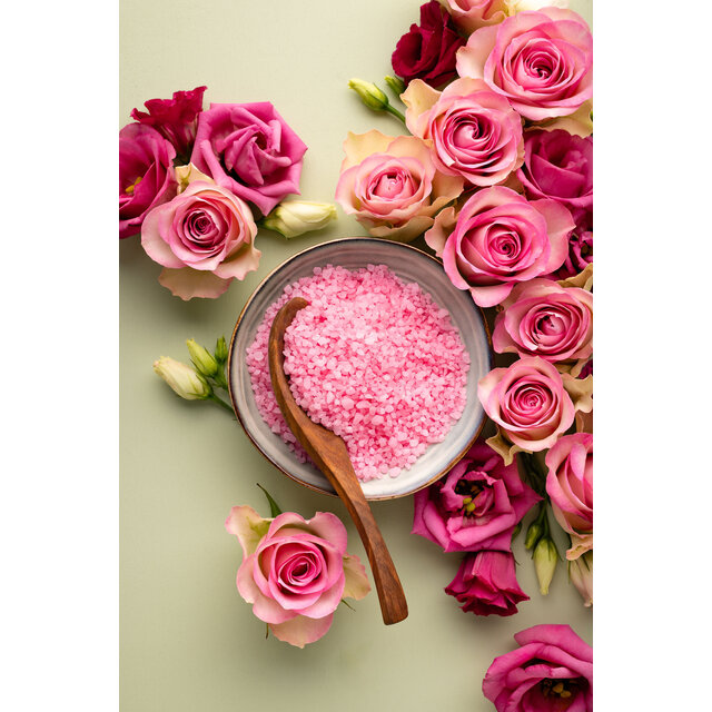 Just chill - Badzout met schepje - Rozen – per 6