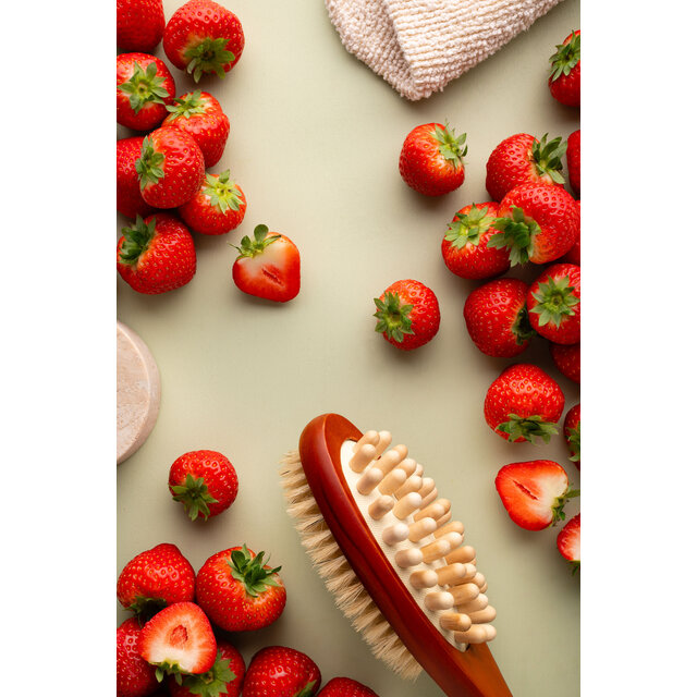 You're the bomb! Bruisbal met washand - Strawberry - per 6