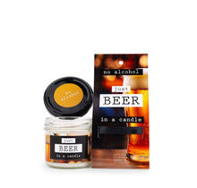 No alcohol - JUST BEER - in a candle, in luxe verpakking - per 6