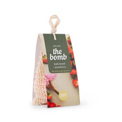 You're the bomb! Bruisbal met washand - Strawberry - per 6