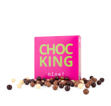 Choc-king nice! - Chocola  in cadeau-doosje - per 6