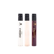 3 wijntubes - Zwart/Gouden wikkel - Jij bent GOUD waard - per 6