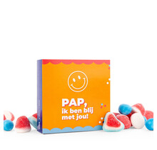 Snoepkaart - Pap ik ben blij met jou! - per 6