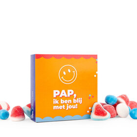 Snoepkaart - Pap ik ben blij met jou! - per 6