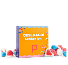 Snoepkaart - Geslaagd, lekker joh - per 6