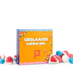 Snoepkaart - Geslaagd, lekker joh - per 6