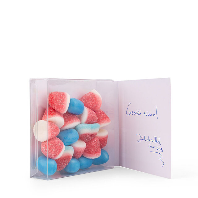 Snoepkaart - Groetjes - per 6