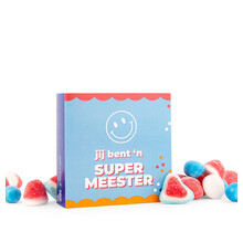 Snoepkaart - Jij bent een super meester - per 6