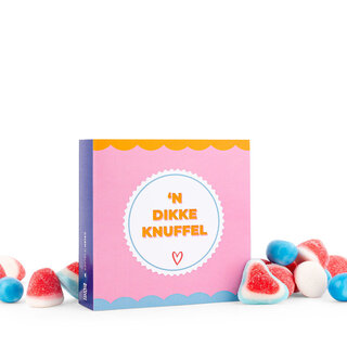 Snoepkaart - 'n Dikke knuffel - per 6