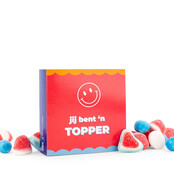 Snoepkaart - Jij bent een Topper! - per 6