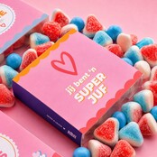 Snoepkaart - Jij bent een super juf - per 6