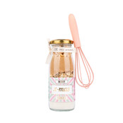 Bakflesje 250ml - Merry christmas cookies - met garde - per 6