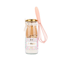 Bakflesje 250ml - Merry christmas cookies - met garde - per 6