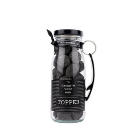 Dropflesje 250 ml ‘n Droppie voor een Topper! met flessen opener- per 6