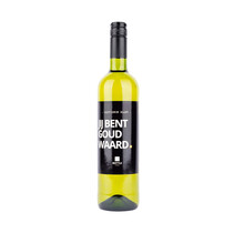 Jij bent goud waard wijn - wit - per 6