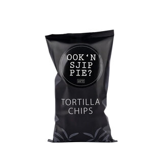 Ook 'n sjippie? - Tortilla chips, zwarte zak - per 12