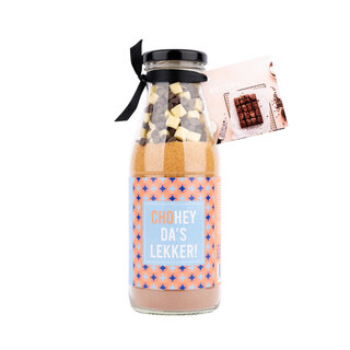 PRIMERA - Bakfles 500 ml - Brownies - Chohey, da's lekker - per 6