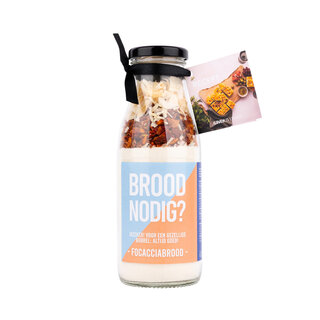PRIMERA - Broodnodig - DIY Foccacia brood in fles - per 6
