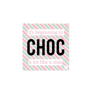 It's beginning to CHOC a lot like Christmas - Chocola  in cadeau-doosje - per 6