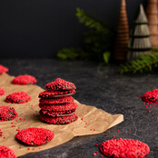 Make your own Christmas chocolates -  in flesje - per 6