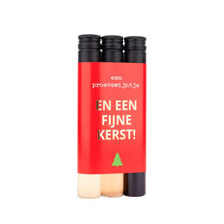 Een proevewijntje en een fijne kerst! - per 6