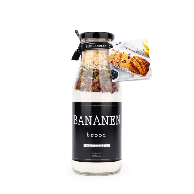 Bananenbrood - lekker gezond! - per 6
