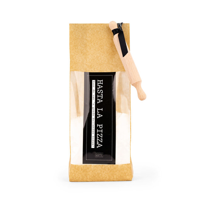Pizza mix met deegroller - Hasta la pizza - per 6