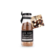 Wie zoet is krijgt lekkers - Chocolade kruidnoten - per 6
