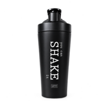 You can SHAKE it! - shakebeker 750 ml - stainless steel - per 6