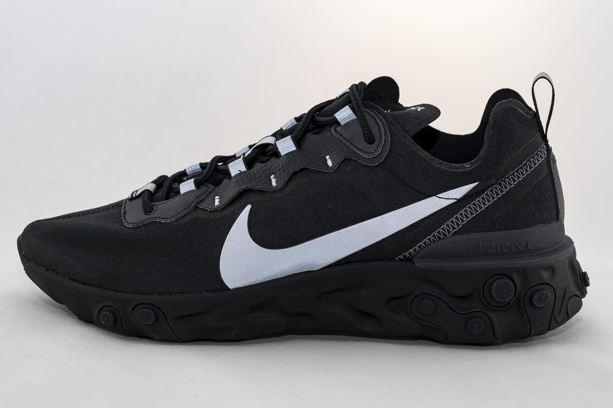 nike react element 55 black anthracite