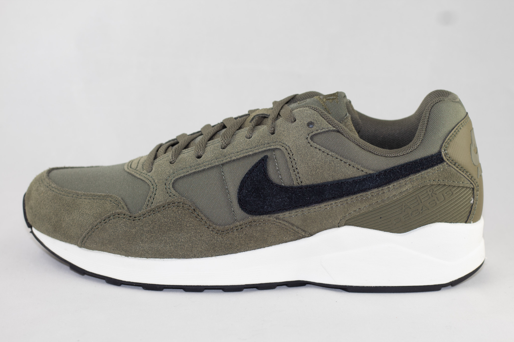 Nike Air Pegasus 92 Lite SE Medium Olive/ Black- Sail - Shoe Class