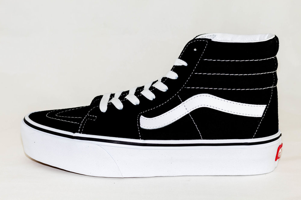 VANS VANS SK8-HI Platform 2 Black/True White