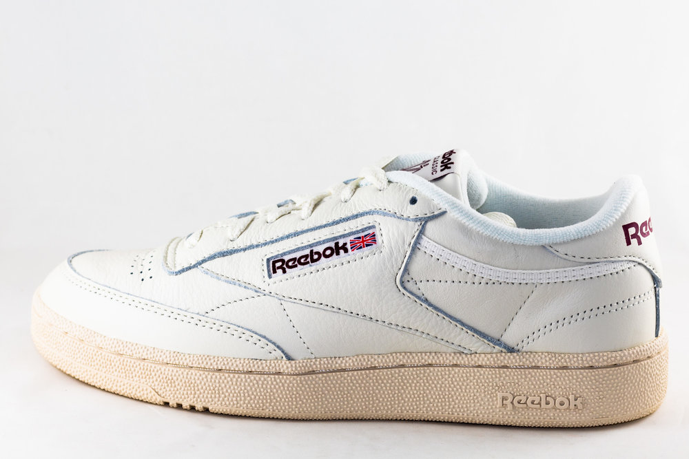reebok club c 85 vintage maroon