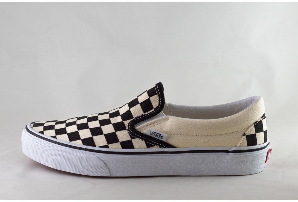 VANS VANS CLASSIC SLIP-ON Black/ White  (Checkerboard)