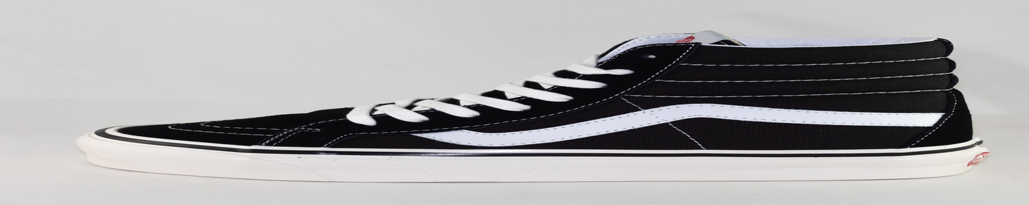 VANS VANS SK8-HI 38 DX (Anaheim Factory) Black/ True White