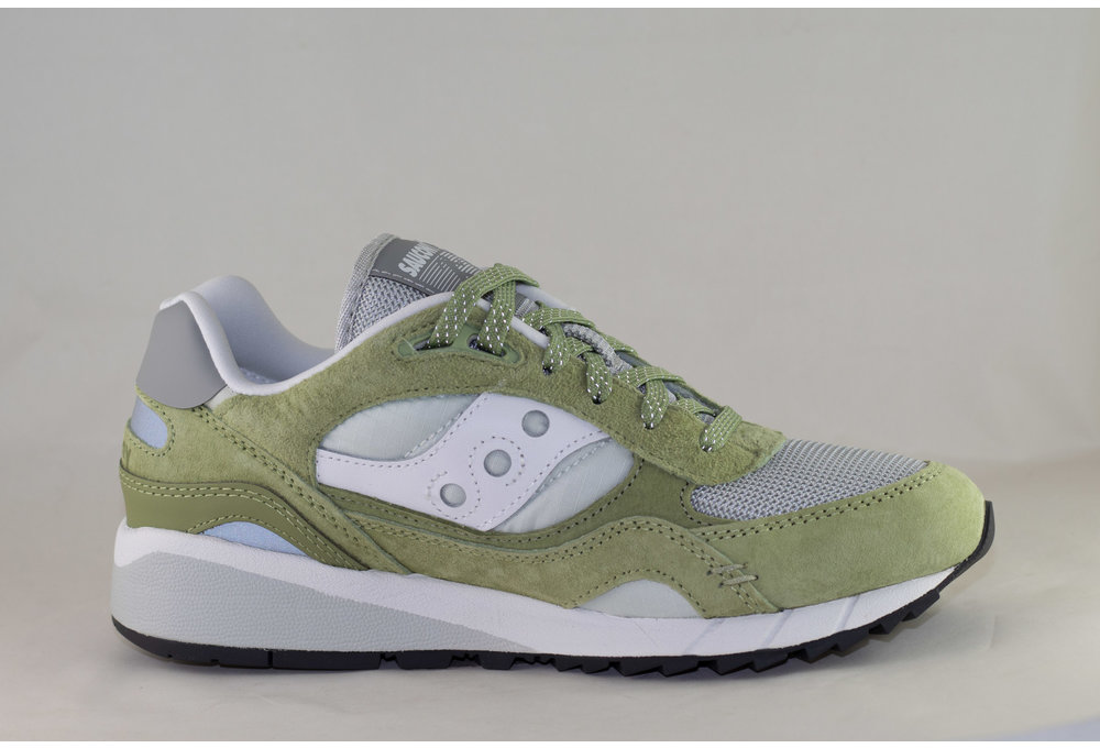 SAUCONY SHADOW 6000  Green/ White