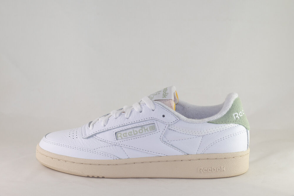 Reebok CLUB C 85 VINTAGE White - CHALK/CBLACK/PAPWHT