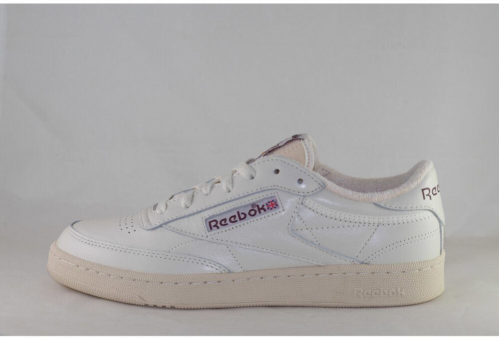 REEBOK CLUB C 85 VINTAGE Chalk/ Alabas/ Maroon