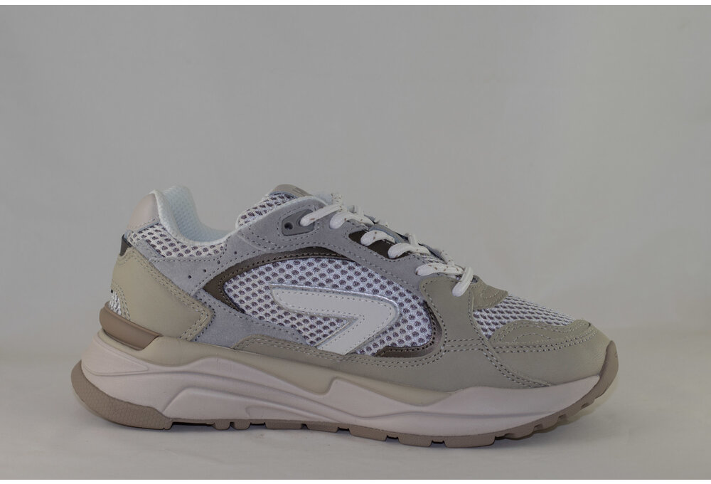 HUB SLAM M35  Mid Grey/ Off Wht/ Washed Linen/ Lt bone- Almond Brwn