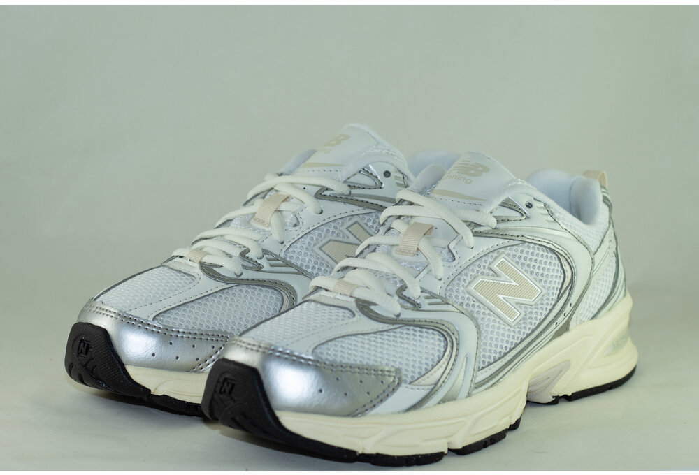 NEW BALANCE U530ESB Metallic Silver/ Cream