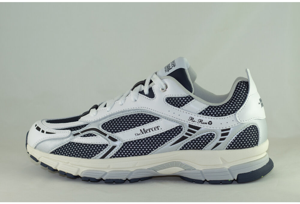 Mercer THE RE-RUN White Silver 601 Navy