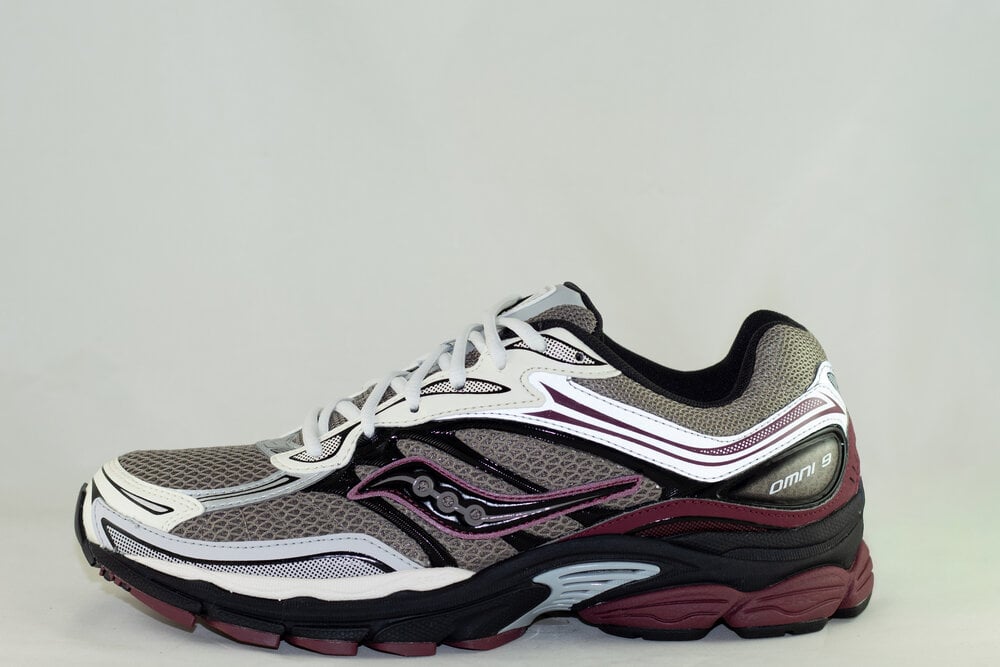 SAUCONY SAUCONY PROGRID OMNI 9 Tan/ Maroon